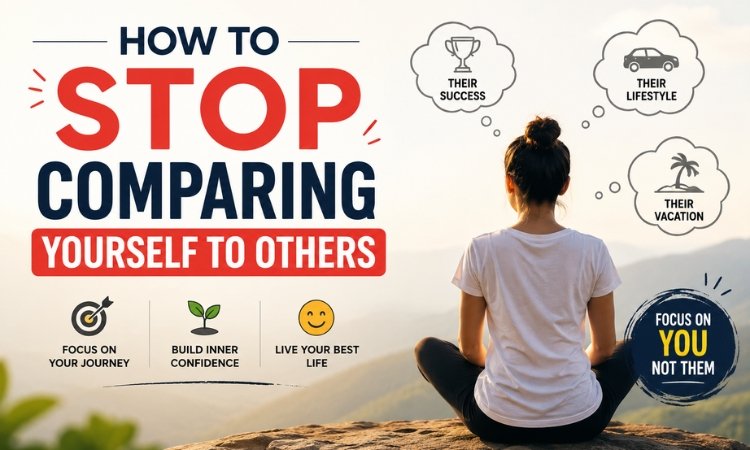 how to stop comparing yourself to others